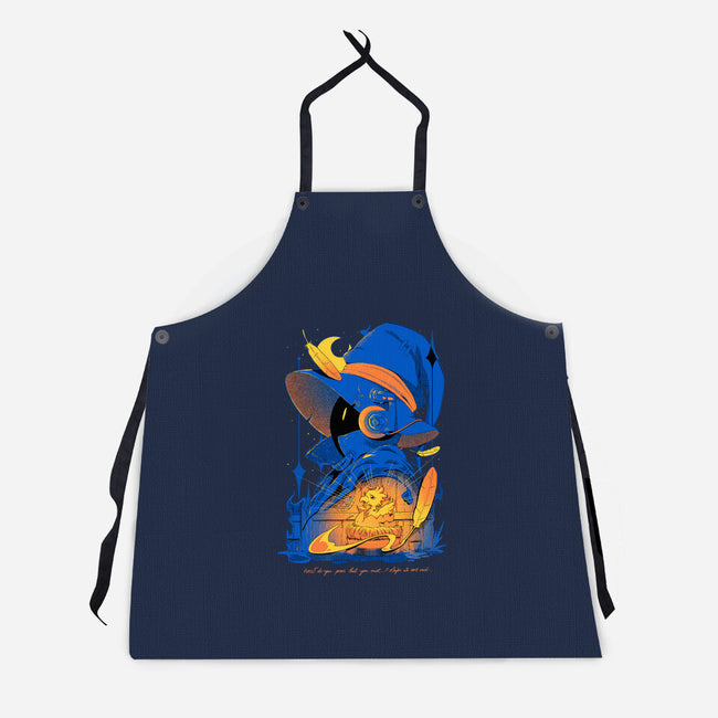 Maybe We Don't Exist-Unisex-Kitchen-Apron-Kabuto Studio