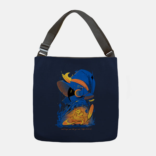 Maybe We Don't Exist-None-Adjustable Tote-Bag-Kabuto Studio
