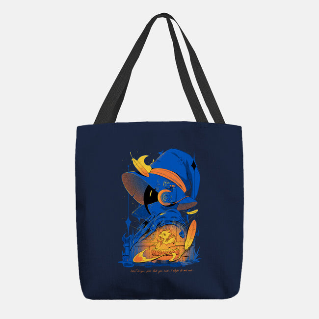 Maybe We Don't Exist-None-Basic Tote-Bag-Kabuto Studio