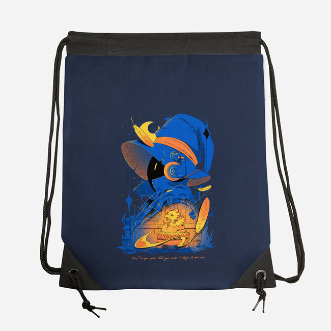 Maybe We Don't Exist-None-Drawstring-Bag-Kabuto Studio
