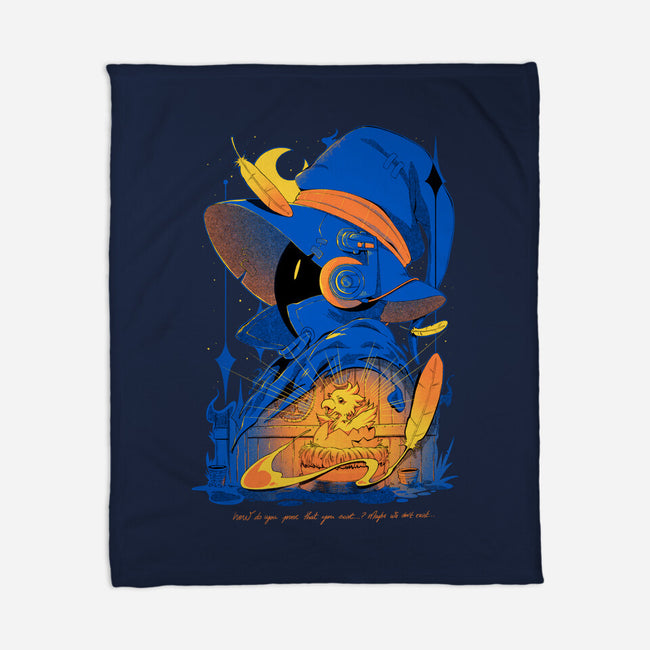 Maybe We Don't Exist-None-Fleece-Blanket-Kabuto Studio
