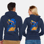 Maybe We Don't Exist-Unisex-Zip-Up-Sweatshirt-Kabuto Studio