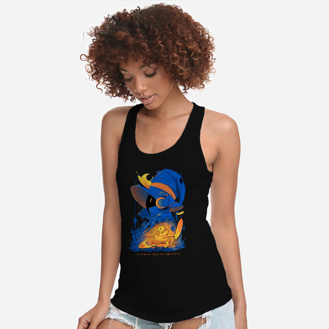 Maybe We Don't Exist-Womens-Racerback-Tank-Kabuto Studio