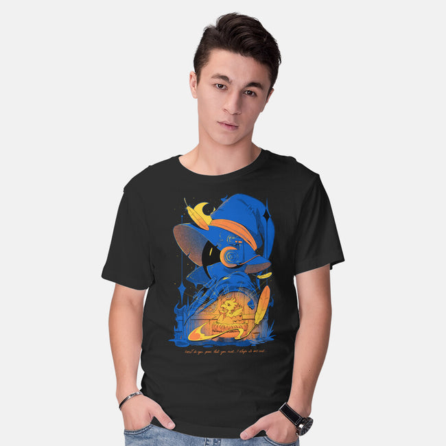 Maybe We Don't Exist-Mens-Basic-Tee-Kabuto Studio