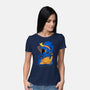 Maybe We Don't Exist-Womens-Basic-Tee-Kabuto Studio