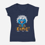 Cookie Science-Womens-V-Neck-Tee-erion_designs