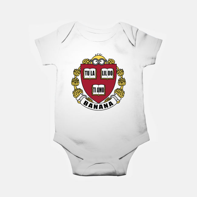 Banana University-Baby-Basic-Onesie-erion_designs