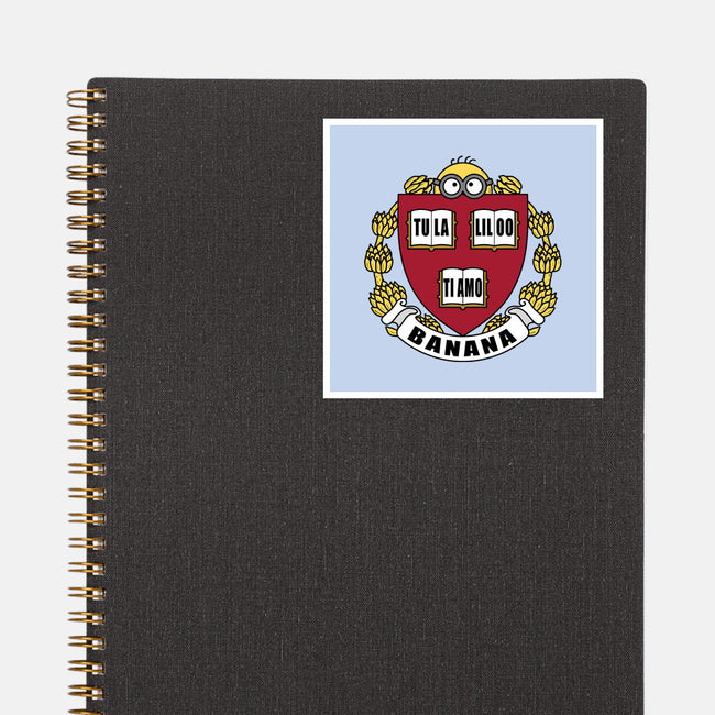 Banana University-None-Glossy-Sticker-erion_designs
