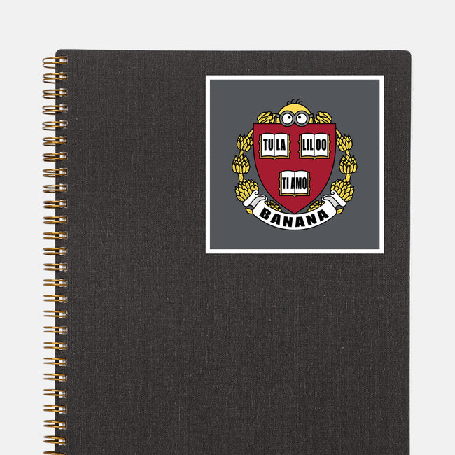 Banana University-None-Glossy-Sticker-erion_designs