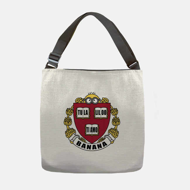 Banana University-None-Adjustable Tote-Bag-erion_designs