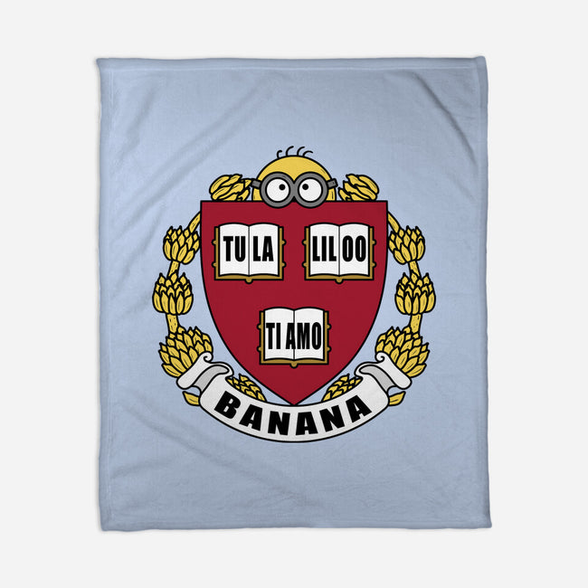 Banana University-None-Fleece-Blanket-erion_designs