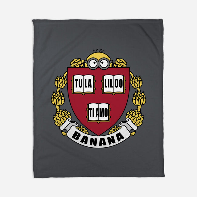 Banana University-None-Fleece-Blanket-erion_designs
