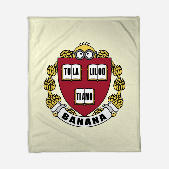 Banana University-None-Fleece-Blanket-erion_designs