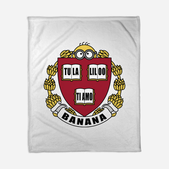 Banana University-None-Fleece-Blanket-erion_designs
