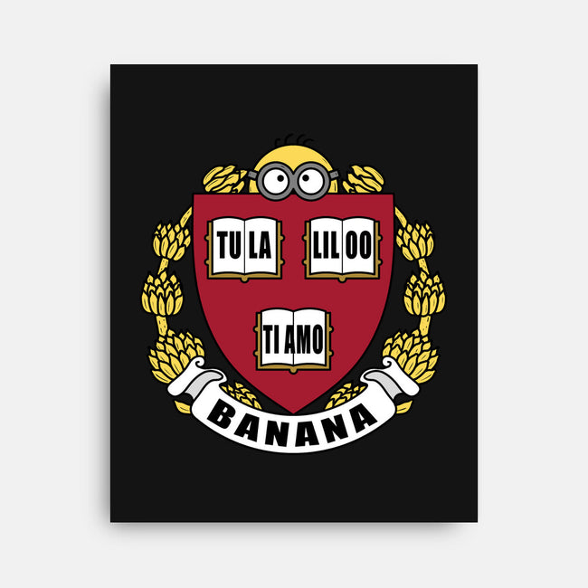 Banana University-None-Stretched-Canvas-erion_designs