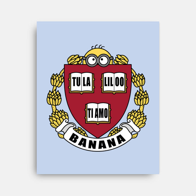 Banana University-None-Stretched-Canvas-erion_designs