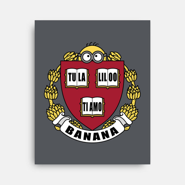 Banana University-None-Stretched-Canvas-erion_designs