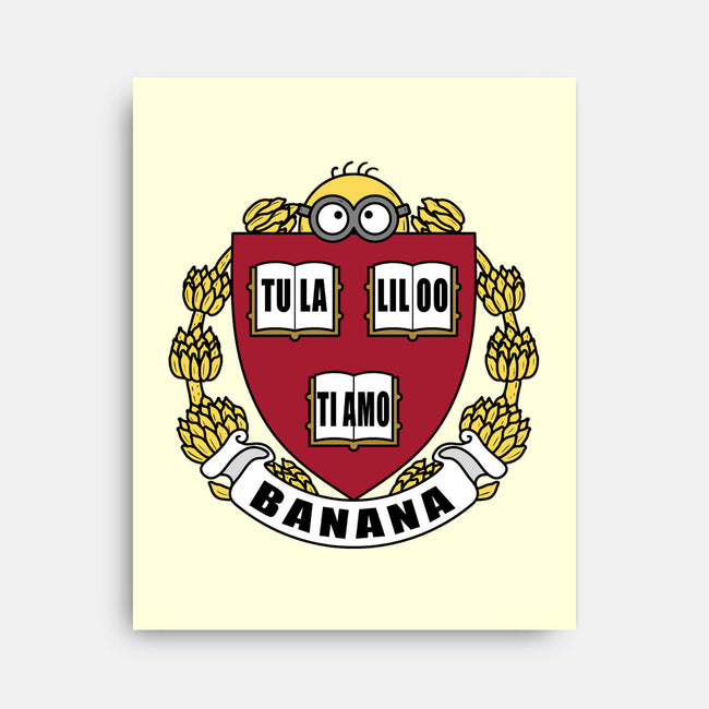 Banana University-None-Stretched-Canvas-erion_designs