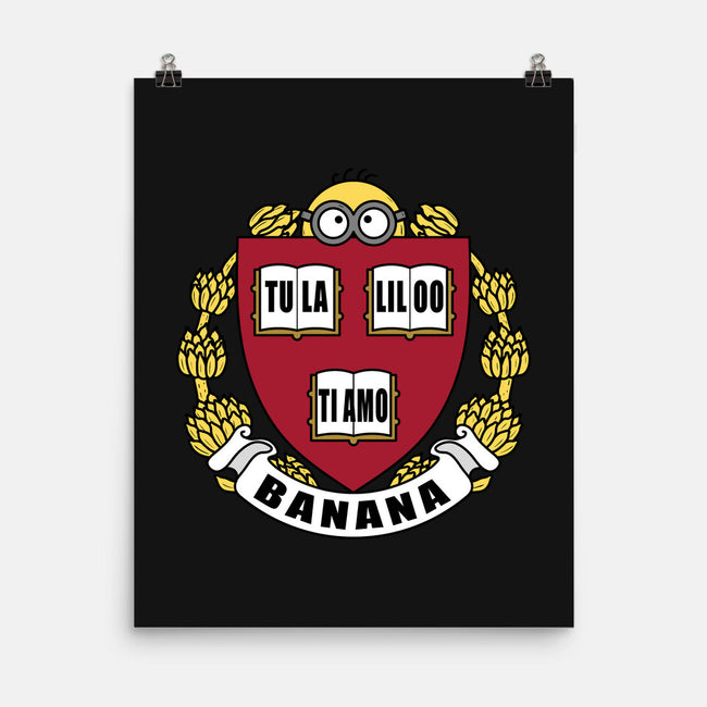 Banana University-None-Matte-Poster-erion_designs