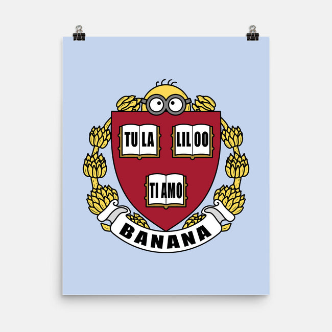 Banana University-None-Matte-Poster-erion_designs