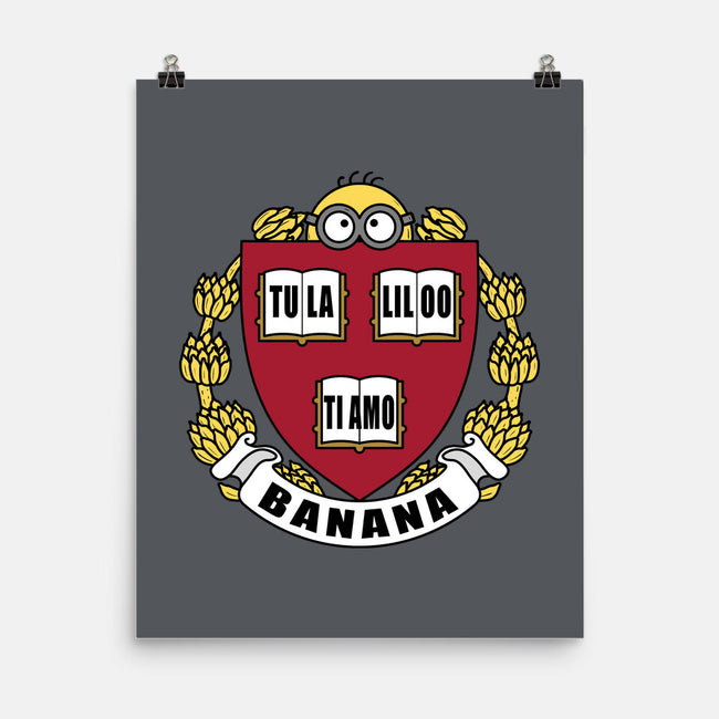 Banana University-None-Matte-Poster-erion_designs