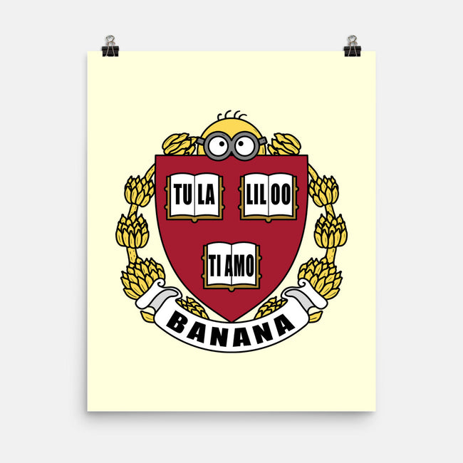 Banana University-None-Matte-Poster-erion_designs