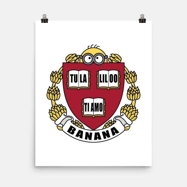 Banana University-None-Matte-Poster-erion_designs