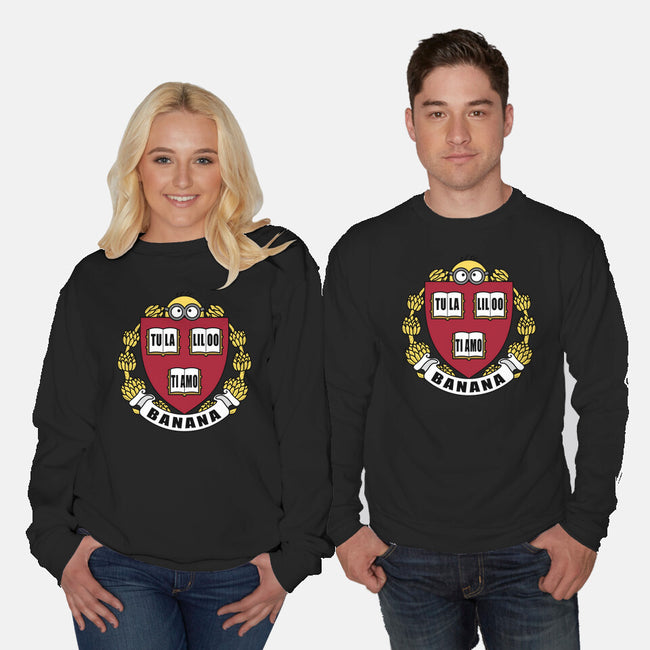 Banana University-Unisex-Crew Neck-Sweatshirt-erion_designs