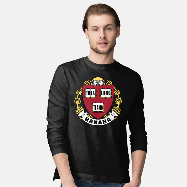 Banana University-Mens-Long Sleeved-Tee-erion_designs