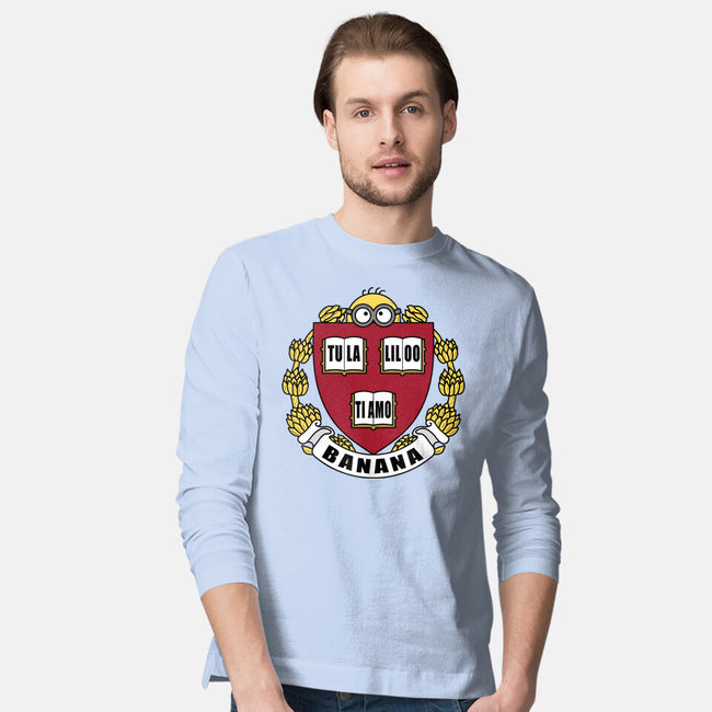 Banana University-Mens-Long Sleeved-Tee-erion_designs