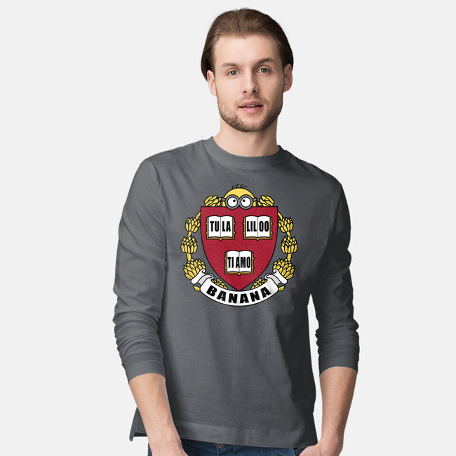 Banana University-Mens-Long Sleeved-Tee-erion_designs