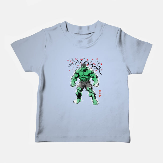 Gamma Titan Sumi-E-Baby-Basic-Tee-Astrobot Invention
