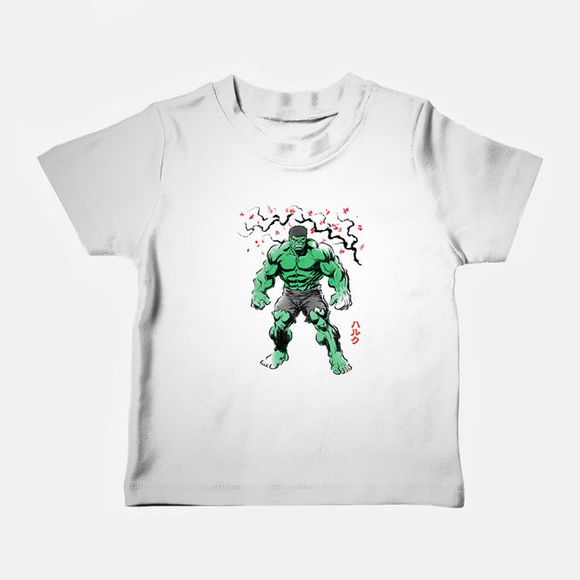Gamma Titan Sumi-E-Baby-Basic-Tee-Astrobot Invention