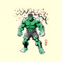 Gamma Titan Sumi-E-None-Matte-Poster-Astrobot Invention