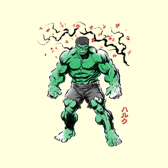 Gamma Titan Sumi-E-None-Drawstring-Bag-Astrobot Invention