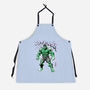 Gamma Titan Sumi-E-Unisex-Kitchen-Apron-Astrobot Invention