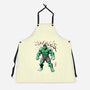 Gamma Titan Sumi-E-Unisex-Kitchen-Apron-Astrobot Invention