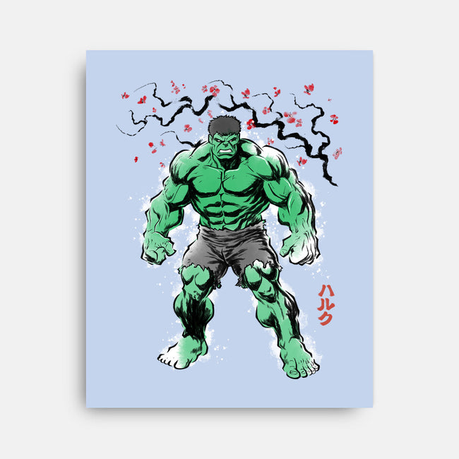 Gamma Titan Sumi-E-None-Stretched-Canvas-Astrobot Invention
