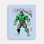 Gamma Titan Sumi-E-None-Stretched-Canvas-Astrobot Invention