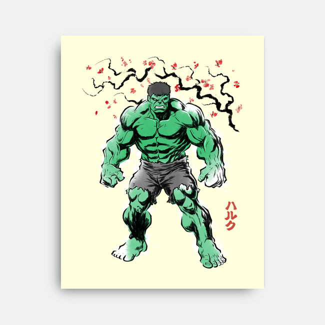 Gamma Titan Sumi-E-None-Stretched-Canvas-Astrobot Invention