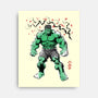 Gamma Titan Sumi-E-None-Stretched-Canvas-Astrobot Invention