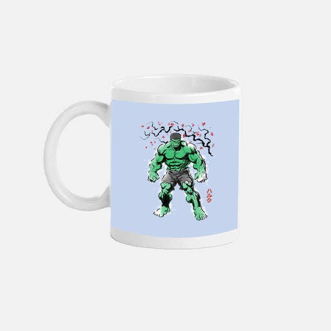 Gamma Titan Sumi-E-None-Mug-Drinkware-Astrobot Invention