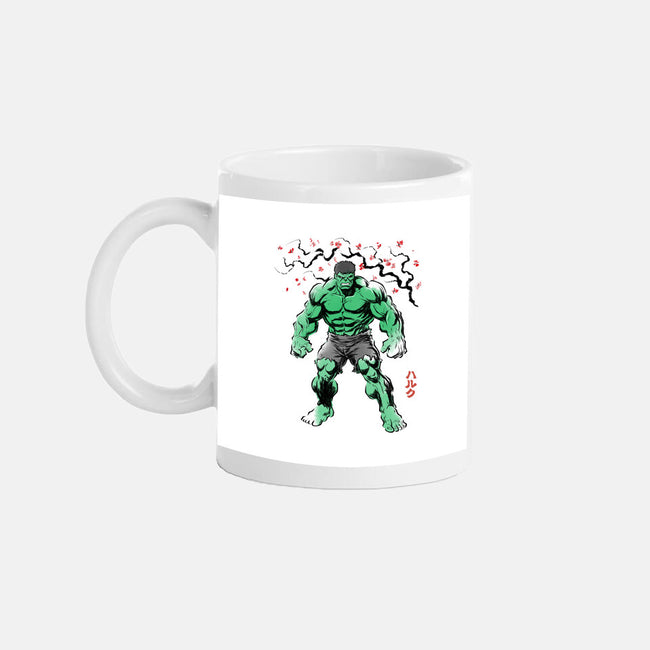Gamma Titan Sumi-E-None-Mug-Drinkware-Astrobot Invention