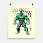 Gamma Titan Sumi-E-None-Matte-Poster-Astrobot Invention