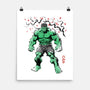 Gamma Titan Sumi-E-None-Matte-Poster-Astrobot Invention
