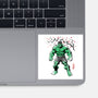 Gamma Titan Sumi-E-None-Glossy-Sticker-Astrobot Invention