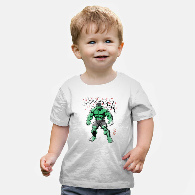 Gamma Titan Sumi-E-Baby-Basic-Tee-Astrobot Invention