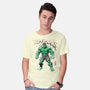 Gamma Titan Sumi-E-Mens-Basic-Tee-Astrobot Invention