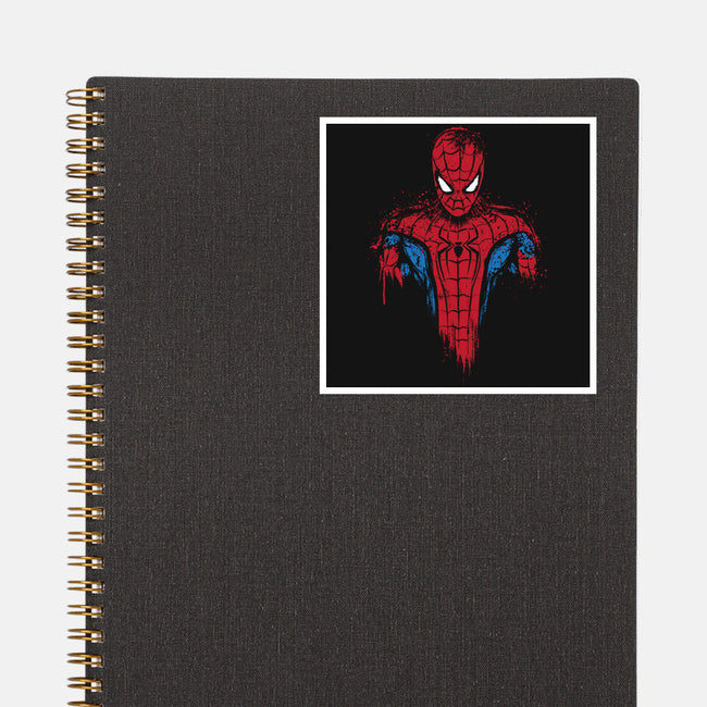 A New Day Spider-None-Glossy-Sticker-DrMonekers