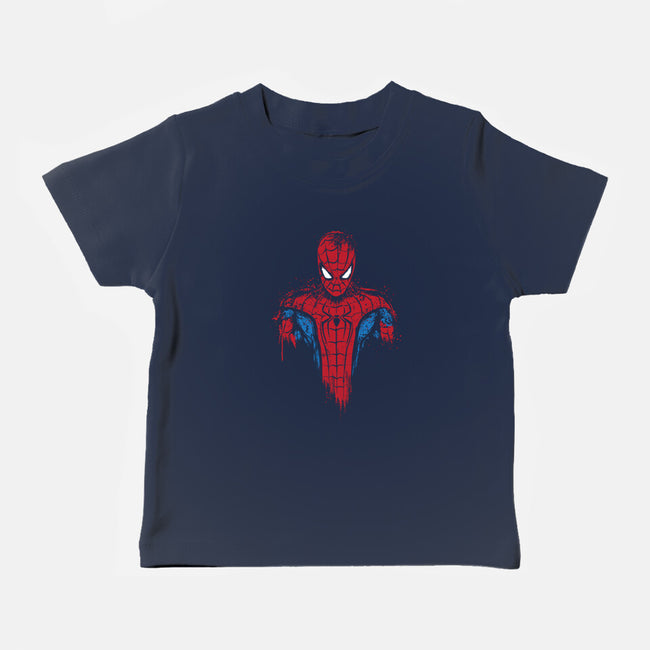 A New Day Spider-Baby-Basic-Tee-DrMonekers